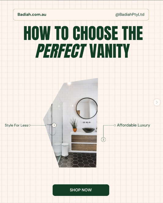 How To Choose The Perfect Vanity