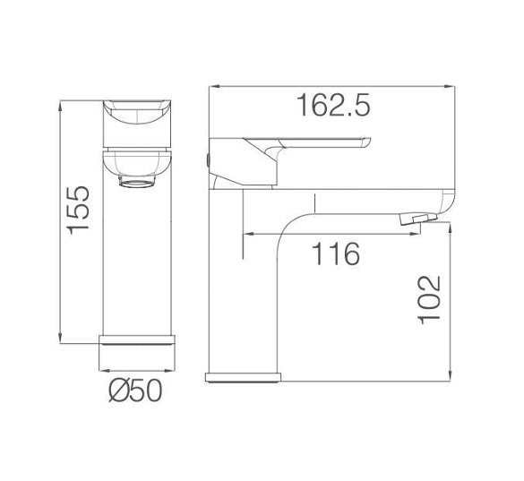 Horizon Basin Mixer