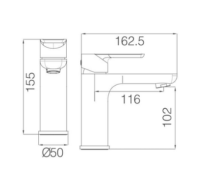 Horizon Basin Mixer